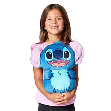 Northwest 15" Sculpted Lilo & Stitch Cloud Pillow