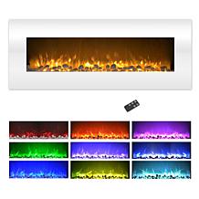 Northwest 50" Wall Mounted Electric Fireplace w/Color Change LED Flame
