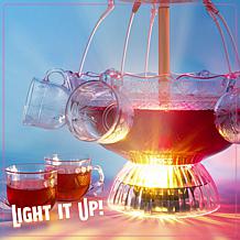 Nostalgia 3-Tier Lighted Party Fountain