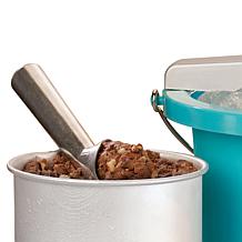 Nostalgia 4-Quart Electric Ice Cream Maker with Easy-Carry Handle