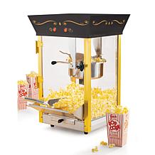 Nostalgia CCP510BK 53" Vintage 8 oz. Commercial Popcorn Cart