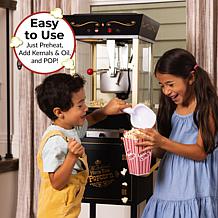 Nostalgia CCP510BK 53" Vintage 8 oz. Commercial Popcorn Cart