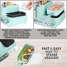 Nostalgia CLBS3AQ Retro 3-in-1 Breakfast Station - Aqua