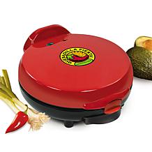 Nostalgia EQM200 Electric Quesadilla Maker w/ Extra Stuffing Latch