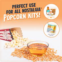 Nostalgia NKPCRTCD8IVY 53" Popcorn Cart