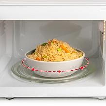 Nostalgia NRMO7PK6A Retro 0.7 CuFt 700-Watt Countertop Microwave, Pink