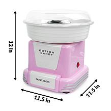 Nostalgia PCM805PNK Retro Hard & Sugar-Free Candy Cotton Candy Maker