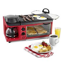 Nostalgia Retro Breakfast Station in Red