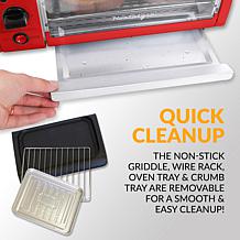 Nostalgia Retro Breakfast Station in Red