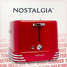 Nostalgia Retro Series 4-Slot Pop-Up Hot Dog Toaster