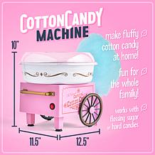 Nostalgia Vintage Hard & Sugar-Free Cotton Candy Maker
