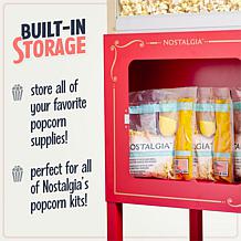 Nostalgia Vintage New 10oz Professional Popcorn & Concession Cart