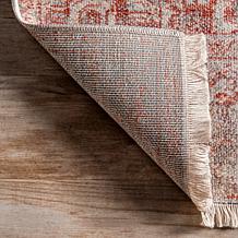 nuLOOM 3' x 5' Harriet Vintage Medallion Fringe Area Rug 