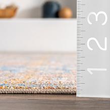 nuLOOM 3' x 5' Harriet Vintage Medallion Fringe Area Rug