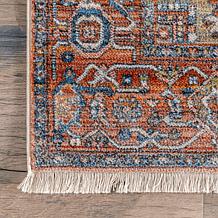 nuLOOM 3' x 5' Harriet Vintage Medallion Fringe Area Rug