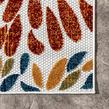 nuLOOM 3' x 5' Monique Floral Indoor/Outdoor Area Rug 