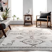 nuLOOM 4' x 6' Kyleigh Machine Washable Southwestern Area Rug