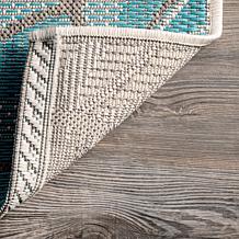 nuLOOM 5' 3" x 7' 6" Outdoor Trudy Area Rug -