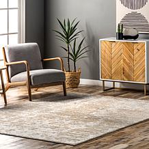 nuLOOM 5' x 7' 6" Beige Deedra Modern Abstract Area Rug