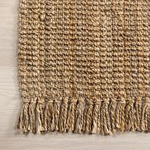 nuLOOM 5' x 7' 6" Daniela Farmhouse Chunky Jute Area Rug 