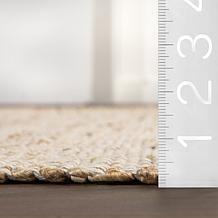 nuLOOM 5' x 8' Elfriede Farmhouse Jute Blend Area Rug 