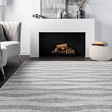 nuLOOM 5' x 8' Grey Tristan Contemporary Waves Area Rug