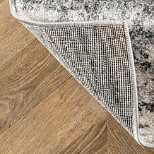 nuLOOM 6' 7" x 9' Grey Deedra Modern Abstract Area Rug