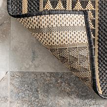 nuLOOM 6' 7" x 9' Ranya Tribal Indoor/Outdoor Area Rug