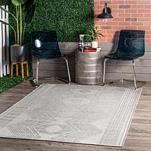 nuLOOM 8' x 10' Ranya Tribal Indoor/Outdoor Area Rug
