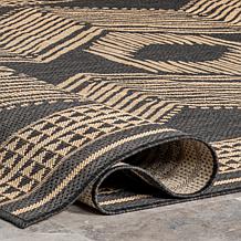 nuLOOM 8' x 10' Ranya Tribal Indoor/Outdoor Area Rug