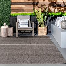 nuLOOM Alaina 2' x 8' Indoor/Outdoor Striped Area Rug