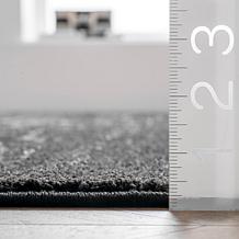 nuLOOM Arlena Vintage Traditional Area Rug 2' 6" x 6' Black