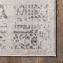 nuLOOM Arlena Vintage Traditional Area Rug - 2' 6" x 8' Gray