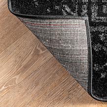 nuLOOM Arlena Vintage Traditional Area Rug 6' 7" x 9' Black