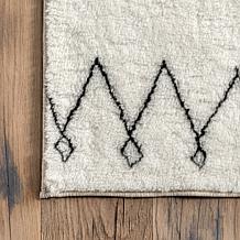 nuLOOM Bev Moroccan Machine Washable Shag 6' x 9' Area Rug