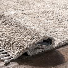 nuLOOM Brooke 3' x 5' Shag Tasseled Area Rug