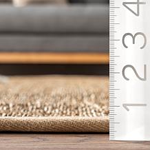 nuLOOM Elijah Farmhouse Seagrass Area Rug 3' x 5' Beige