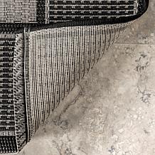 nuLOOM Gris 3' x 5' Contemporary Indoor/Outdoor Area Rug