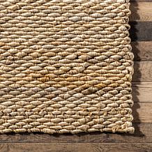 nuLOOM Hailey 3' x 5' Hand Woven Jute Area Rug