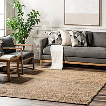 nuLOOM Hailey 5' x 8' Hand Woven Jute Area Rug