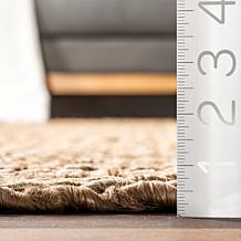 nuLOOM Hailey 6' x 9' Hand Woven Jute Area Rug