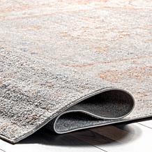 nuLOOM Jacquie Vintage Floral Area Rug - 3' x 5' Silver
