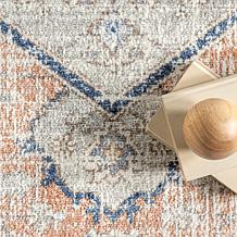 nuLOOM Jacquie Vintage Floral Area Rug - 4' x 6' Peach