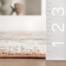 nuLOOM Jacquie Vintage Floral Area Rug - 4' x 6' Peach