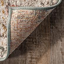 nuLOOM Justine Vintage Medallion Area Rug 5' 3" x 7' 7" Beige