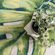 nuLOOM Lisa Floral Indoor/Outdoor 4' x 6' Area Rug