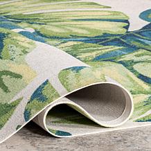 nuLOOM Lisa Floral Indoor/Outdoor 8' x 10' Area Rug 