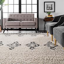 nuLOOM Mackie Moroccan Tasseled Shag 4' x 6' Area Rug