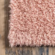 nuLOOM Marlow Machine Washable Soft Shaggy Faux Sheepskin Area Rug