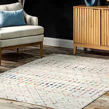 nuLOOM Moroccan Blythe Area Rug - 5' x 7' 5" Light Multi